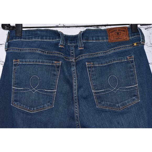 Lucky Brand Sofia Boot Cut Stretch Ankle Denim Jeans Size 8/29 - Picture 4 of 8